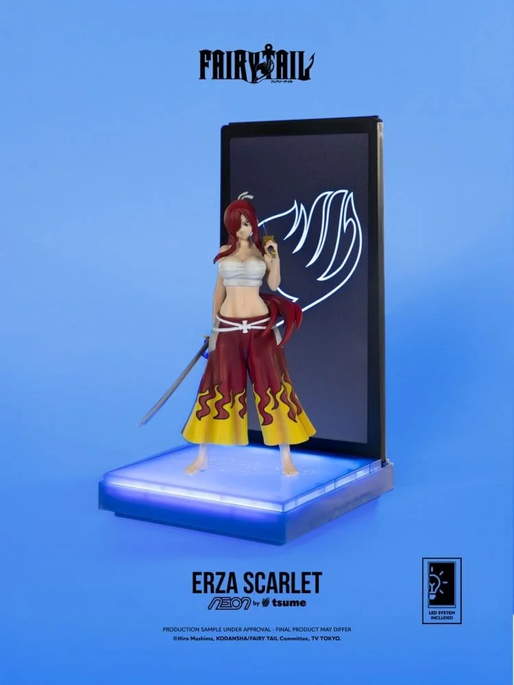 FAIRY TAIL - Erza Scarlet - Figure Neon by Tsume 25cm